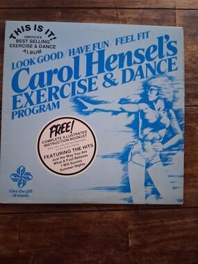Vintage 80s Dance Exercise Album